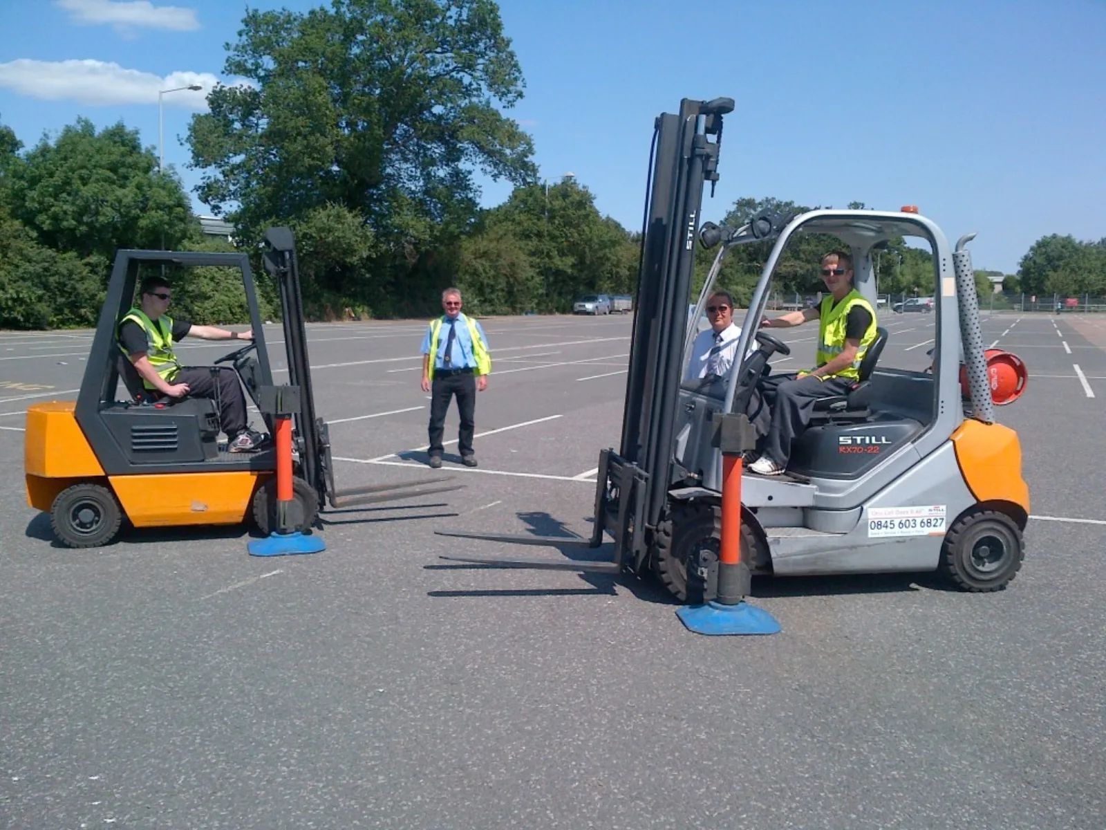 Forklift training and testing in Exeter